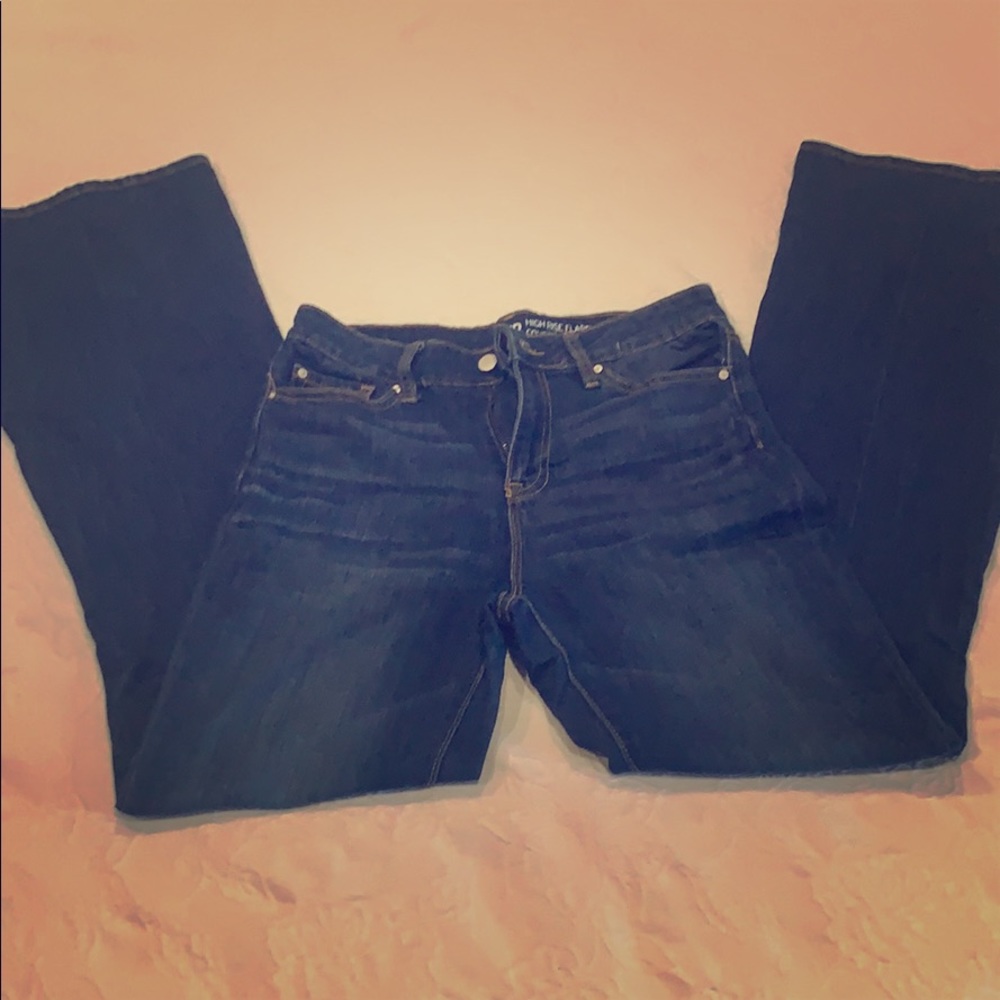 Cute Gap high waisted flared jeans